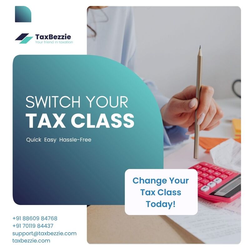 Sale of Services (Tax Class Change)
